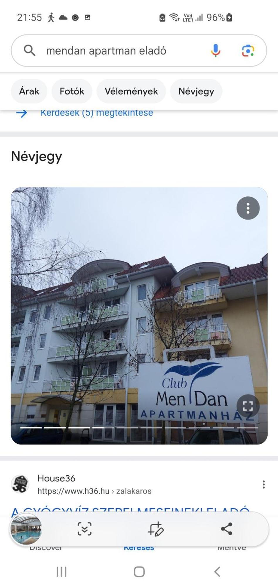 Aliz Apartman Zalakaros Exterior foto